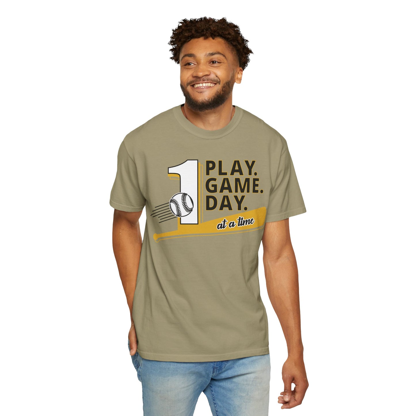 1 Play 1 Game 1 Day At a Time T-shirt by Baller State of Mind