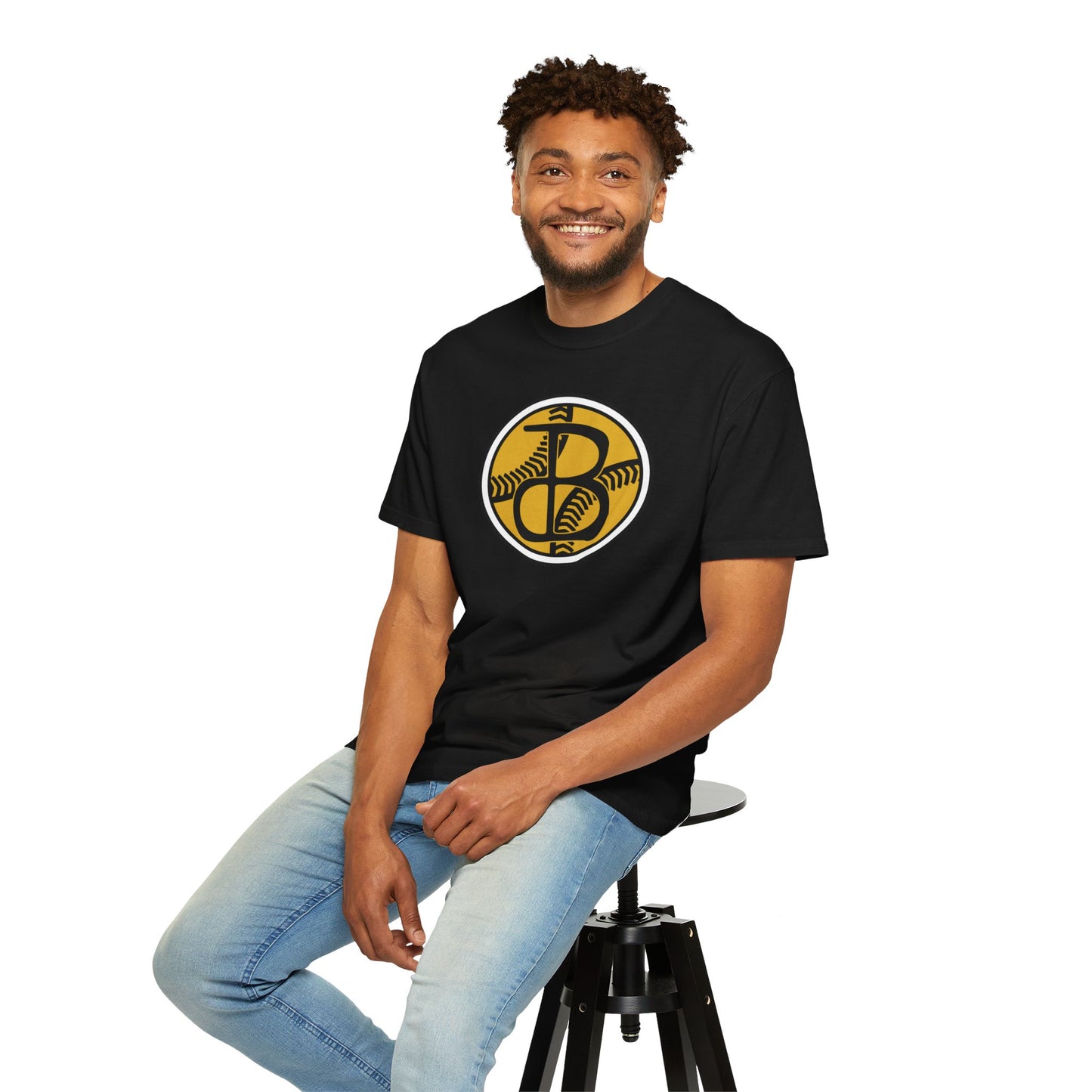 Baller State of Mind Token T-shirt - Baseball Themed Athletic Casual Wear