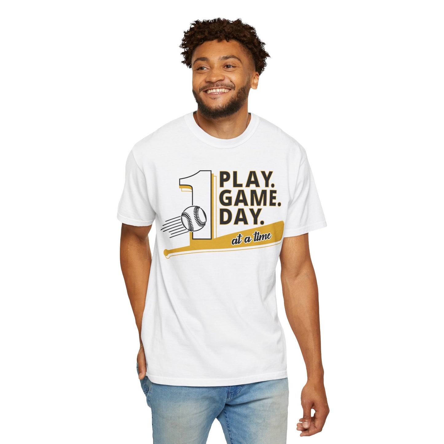 1 Play 1 Game 1 Day At a Time T-shirt by Baller State of Mind