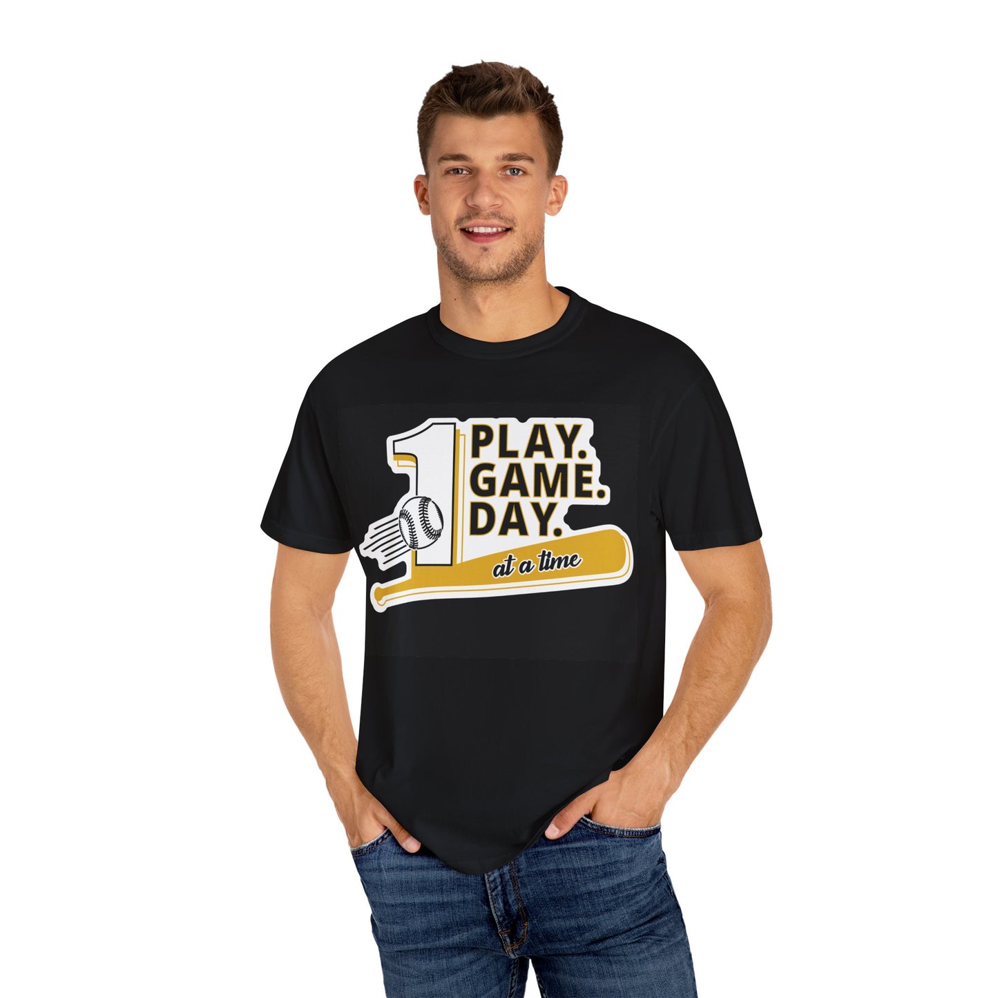 1 PLAY-1 DAY-1 GAME AT A TIME  T-shirt by Baller State of Mind