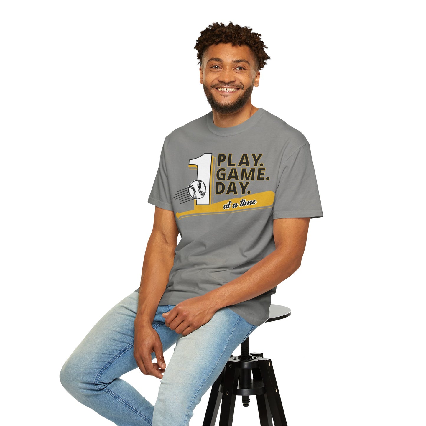 1 Play 1 Game 1 Day At a Time T-shirt by Baller State of Mind