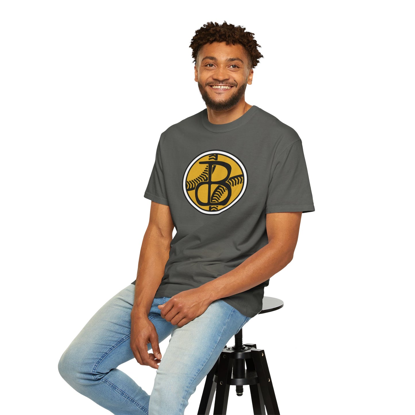 Baller State of Mind Token T-shirt - Baseball Themed Athletic Casual Wear