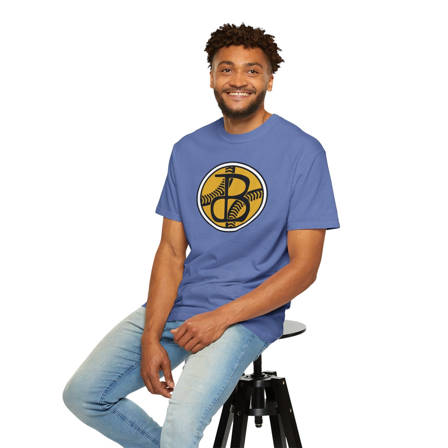 Baller State of Mind Token T-shirt - Baseball Themed Athletic Casual Wear