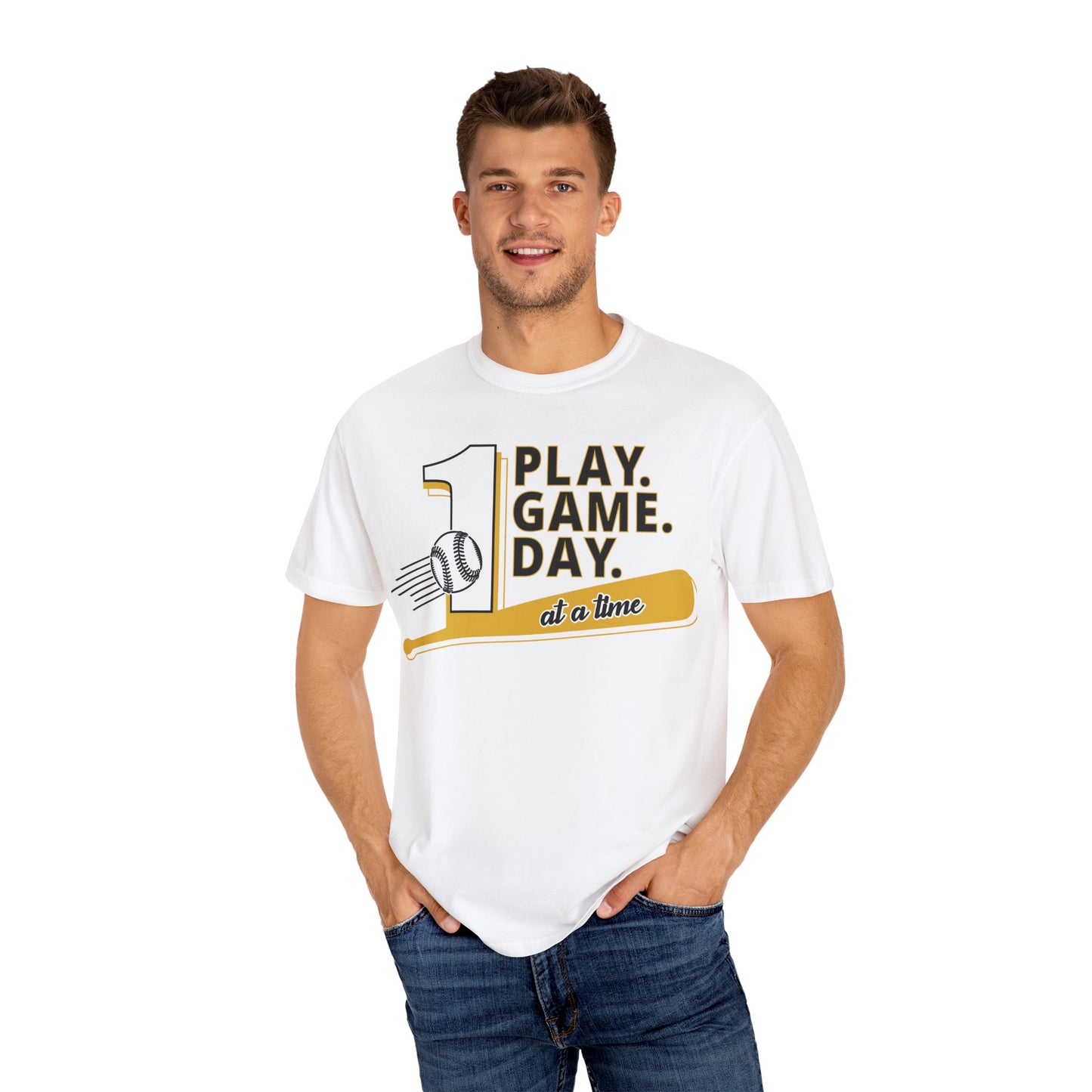 1 Play 1 Game 1 Day At a Time T-shirt by Baller State of Mind